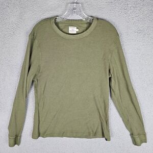 Faherty Thermal T-Shirt Mens Large Legend Waffle Crew Knitwear Neck MKH2212